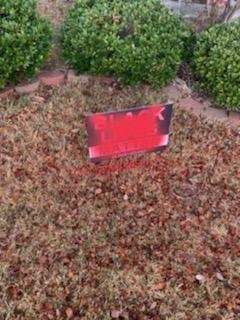 Jayla Gipson and Charles Crawford Black Lives Matter sign